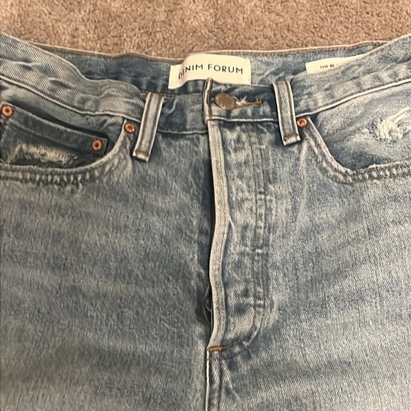 Denim Forum Boyfriend High Rise Loose Jeans Size 26 - Picture 4 of 10